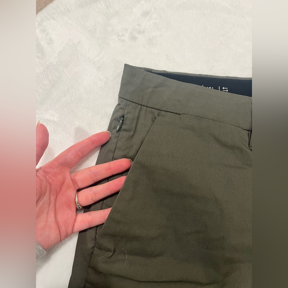 Goodfellow & Co Men’s 9" Performance Tech Chino Shorts - Olive Green Size 30 - Picture 5 of 11